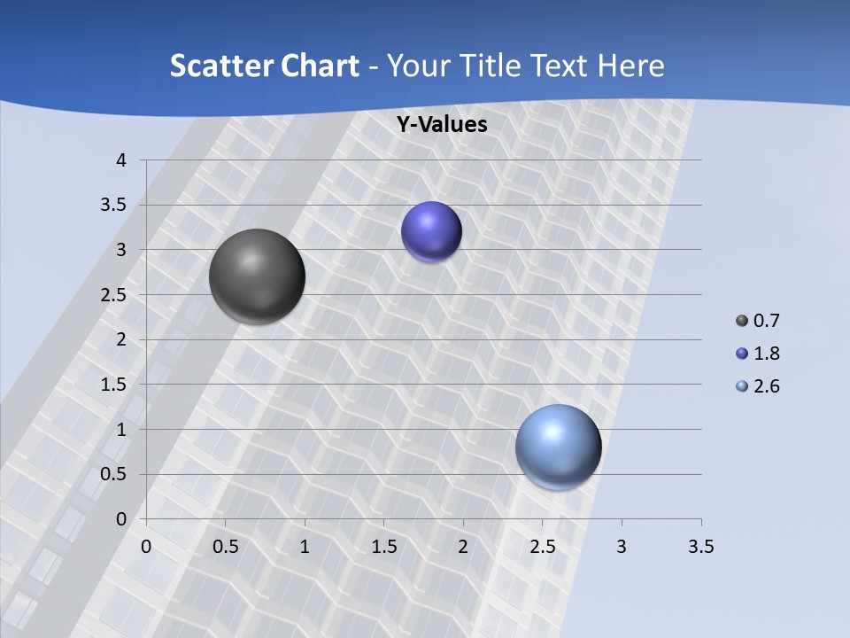 Metal Institution Building PowerPoint Template