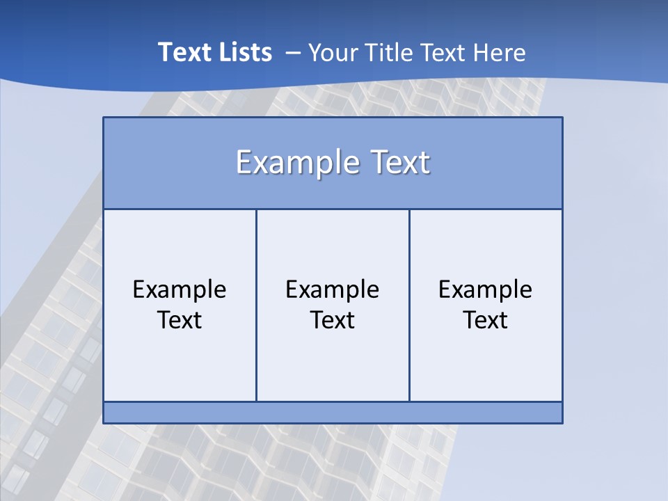 Metal Institution Building PowerPoint Template