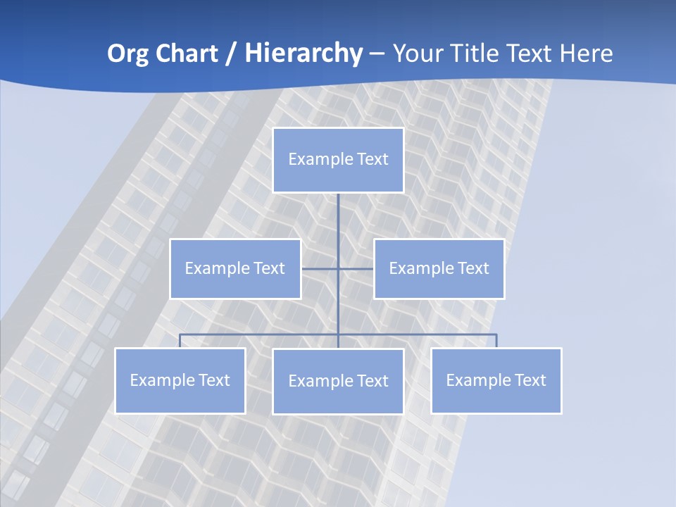 Metal Institution Building PowerPoint Template