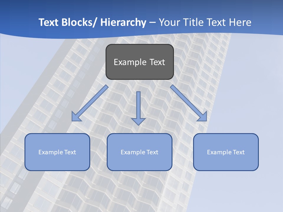 Metal Institution Building PowerPoint Template