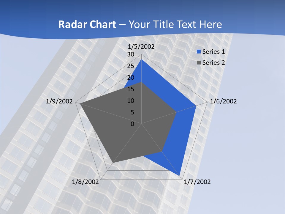 Metal Institution Building PowerPoint Template