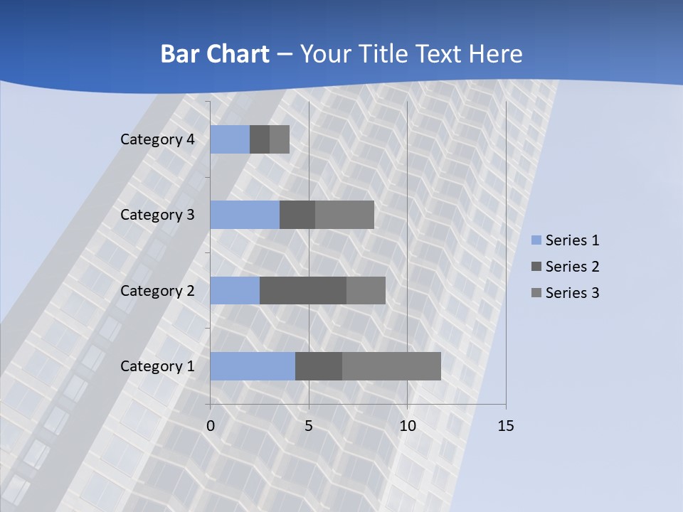 Metal Institution Building PowerPoint Template
