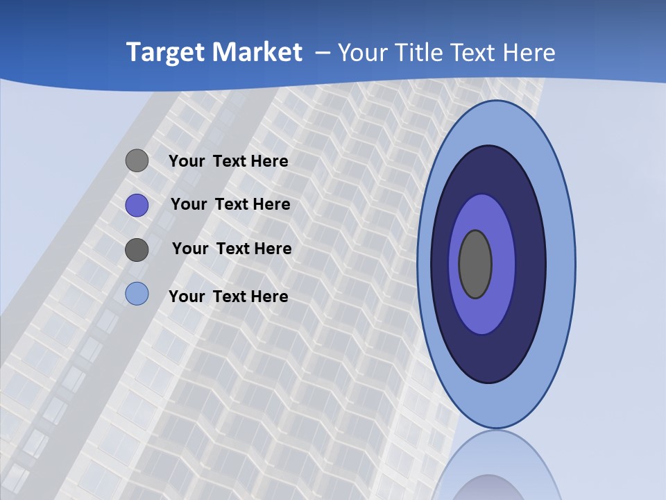 Metal Institution Building PowerPoint Template