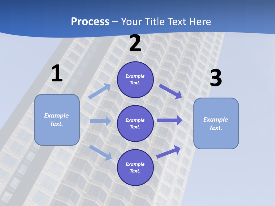 Metal Institution Building PowerPoint Template