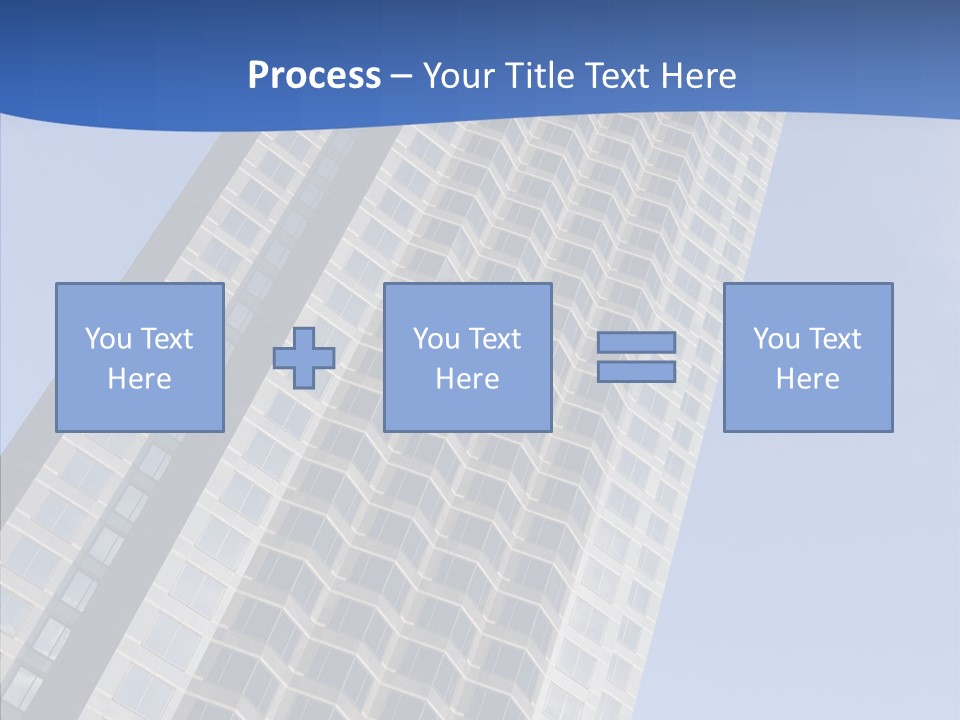 Metal Institution Building PowerPoint Template