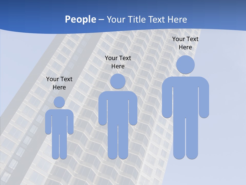Metal Institution Building PowerPoint Template