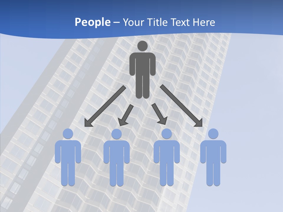 Metal Institution Building PowerPoint Template