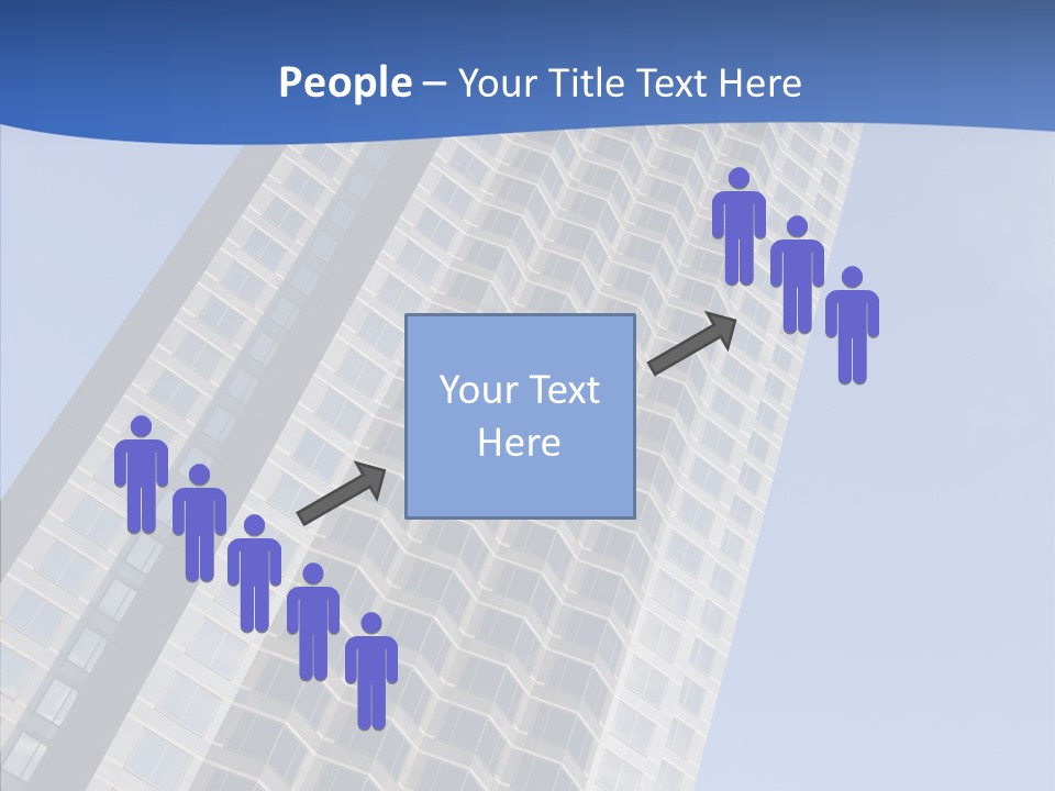 Metal Institution Building PowerPoint Template