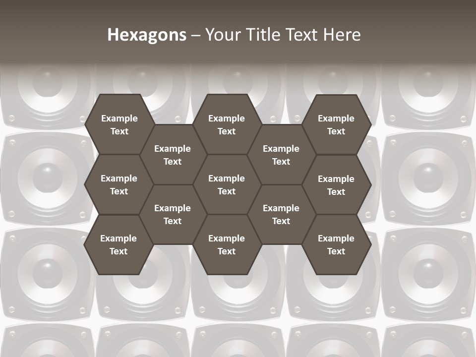 Treble Loud Woofer PowerPoint Template