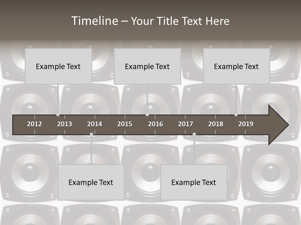 Treble Loud Woofer PowerPoint Template