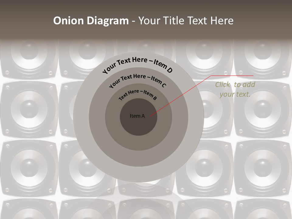 Treble Loud Woofer PowerPoint Template