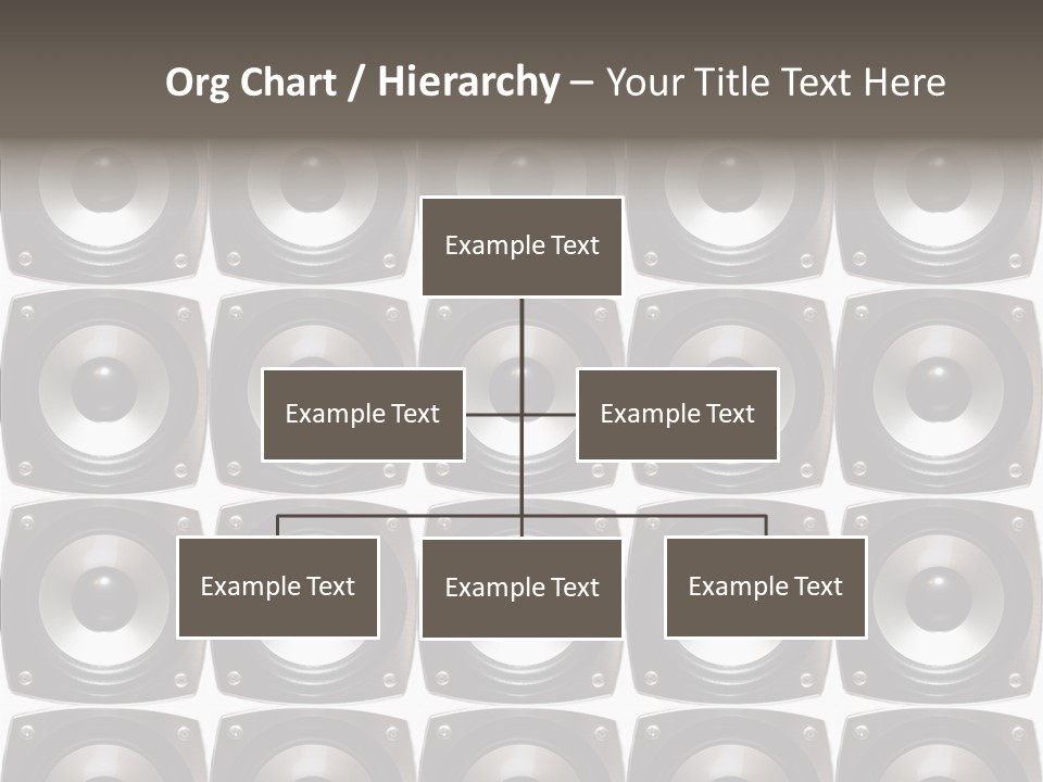 Treble Loud Woofer PowerPoint Template
