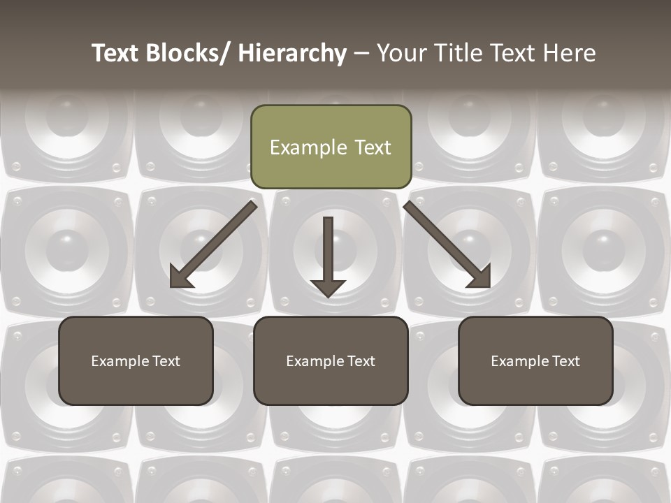 Treble Loud Woofer PowerPoint Template