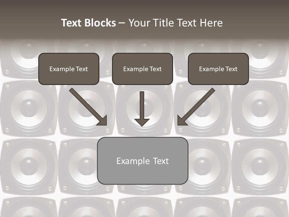 Treble Loud Woofer PowerPoint Template
