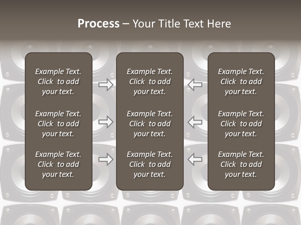 Treble Loud Woofer PowerPoint Template
