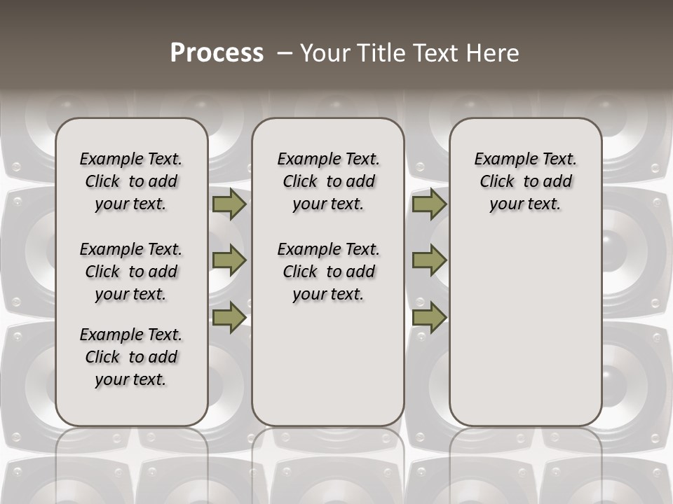 Treble Loud Woofer PowerPoint Template