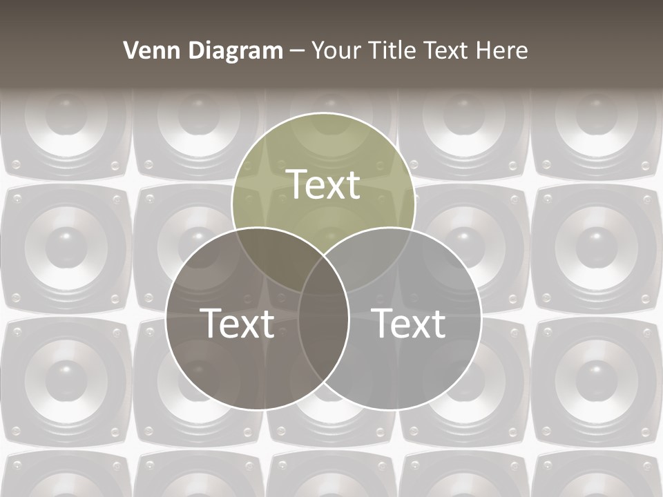 Treble Loud Woofer PowerPoint Template