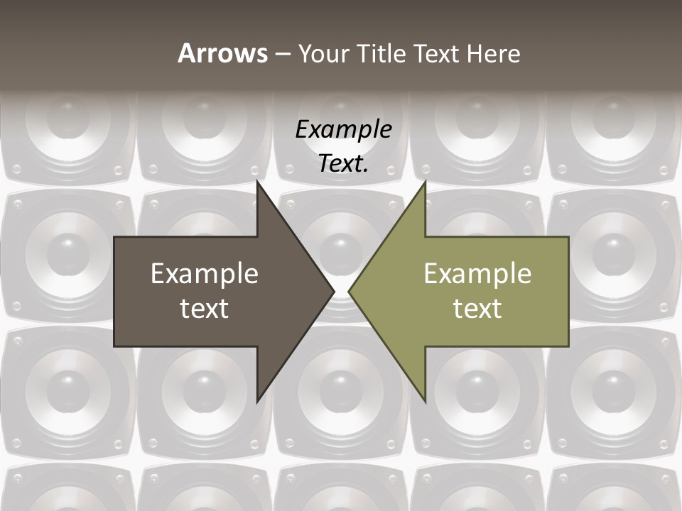 Treble Loud Woofer PowerPoint Template