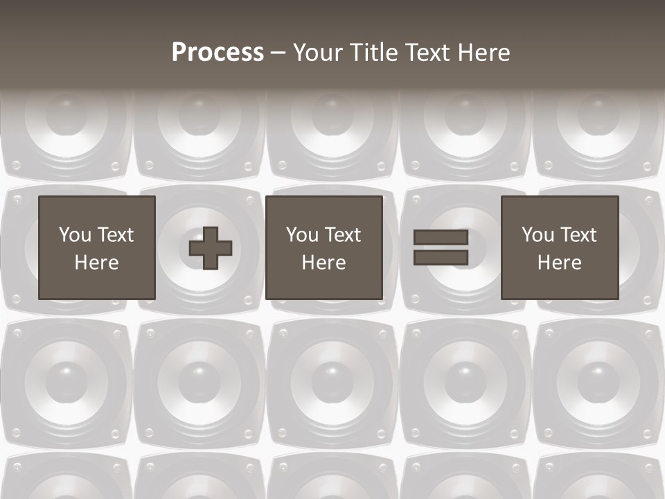 Treble Loud Woofer PowerPoint Template