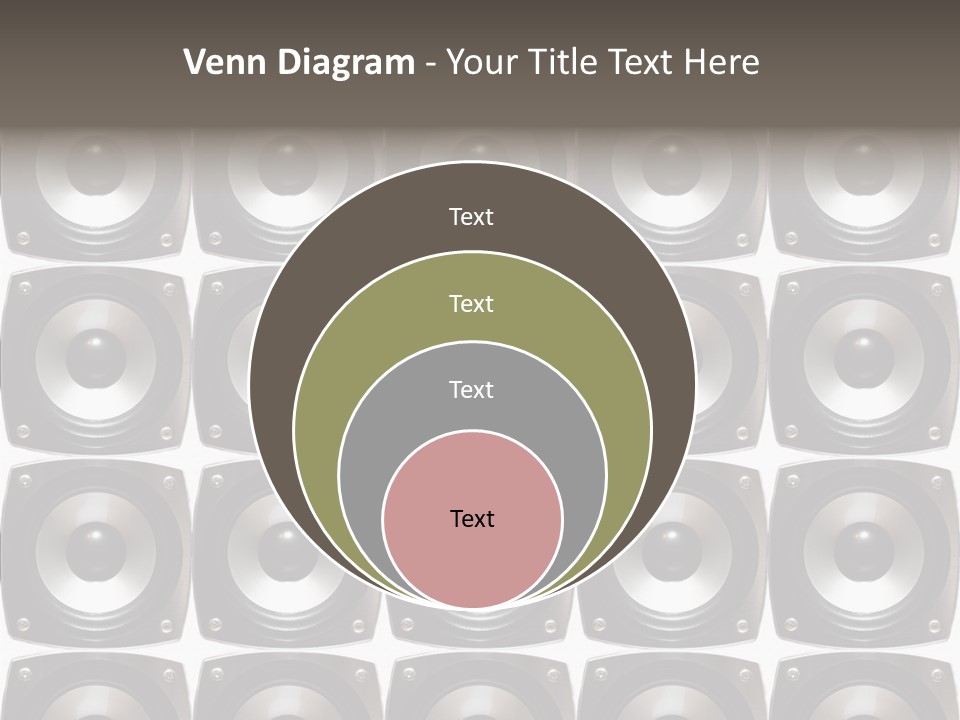 Treble Loud Woofer PowerPoint Template