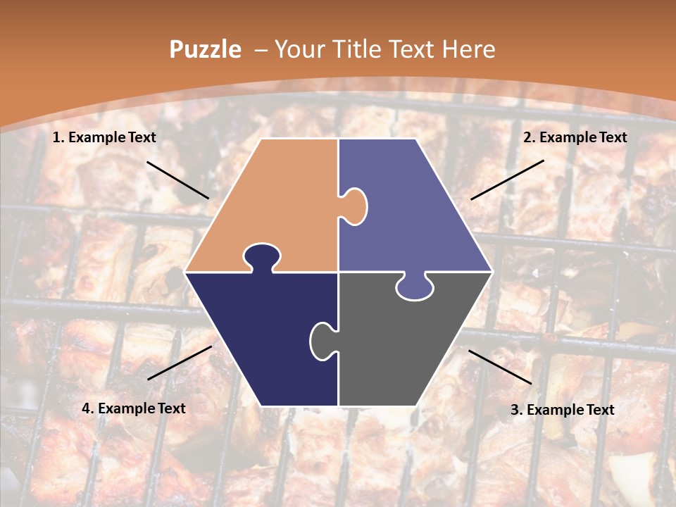 Restaurant Lamb Nutrition PowerPoint Template