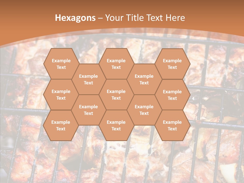 Restaurant Lamb Nutrition PowerPoint Template