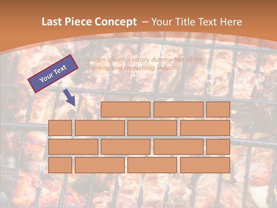 Restaurant Lamb Nutrition PowerPoint Template