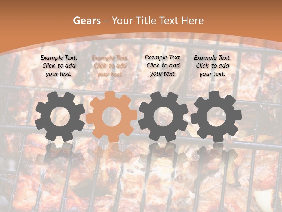 Restaurant Lamb Nutrition PowerPoint Template