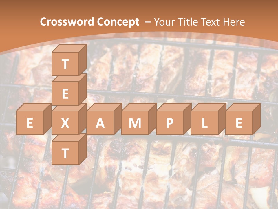 Restaurant Lamb Nutrition PowerPoint Template