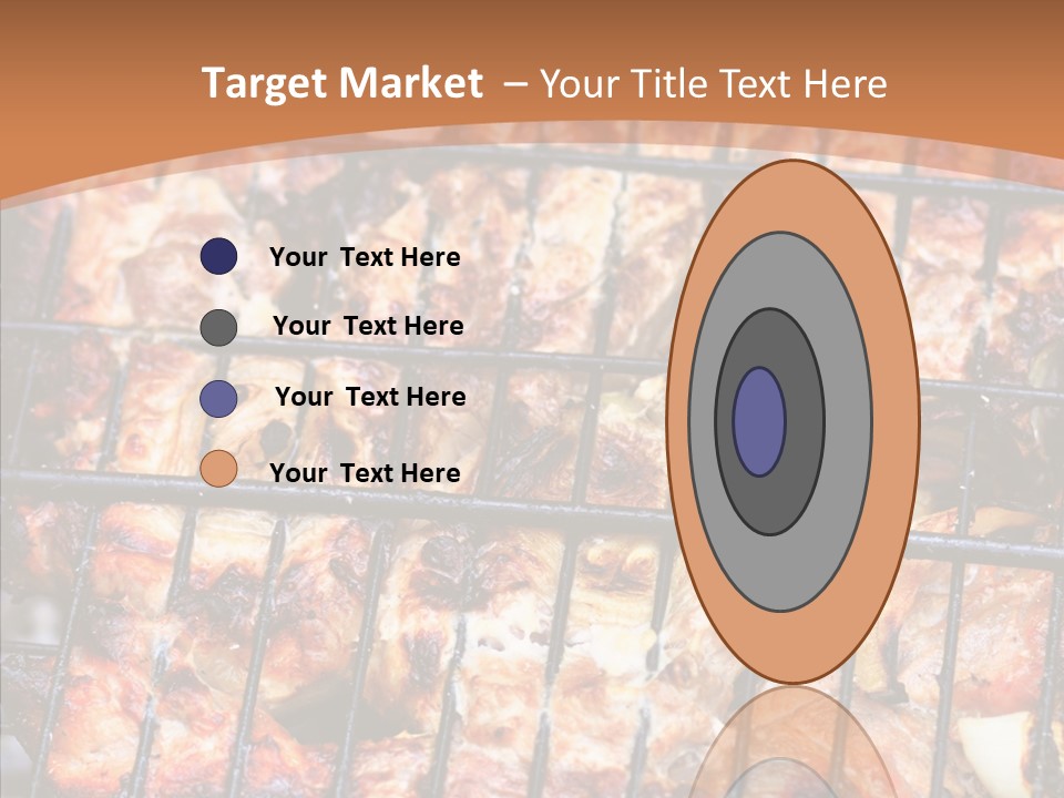 Restaurant Lamb Nutrition PowerPoint Template
