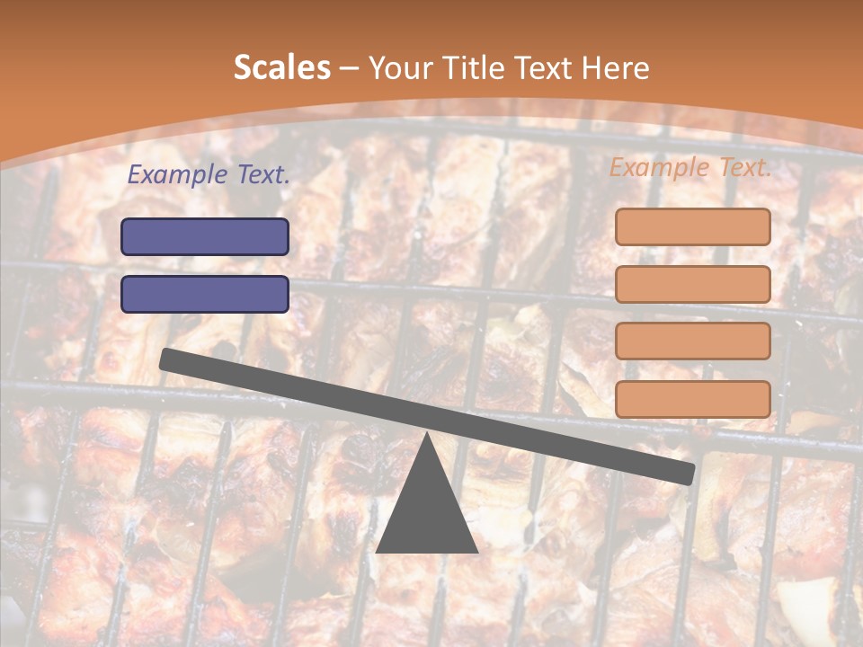 Restaurant Lamb Nutrition PowerPoint Template