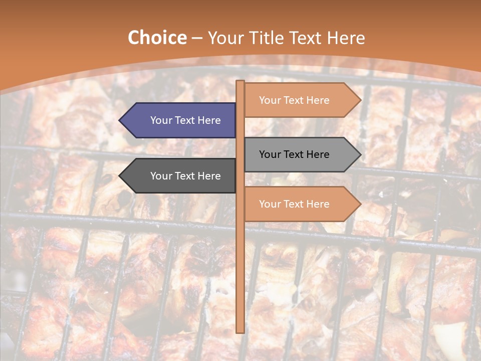 Restaurant Lamb Nutrition PowerPoint Template