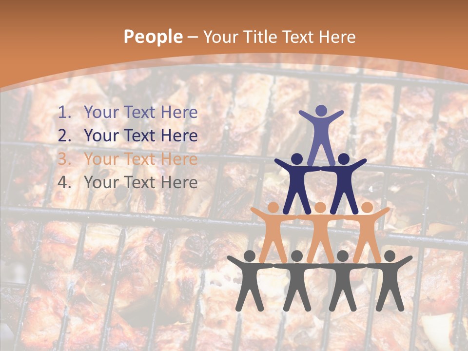 Restaurant Lamb Nutrition PowerPoint Template