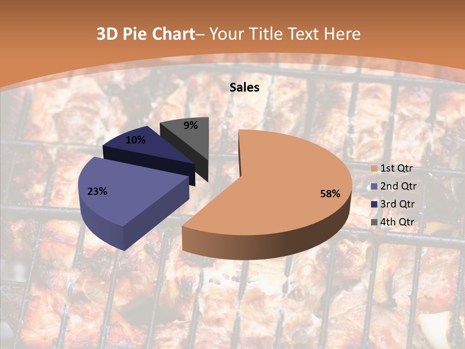 Restaurant Lamb Nutrition PowerPoint Template