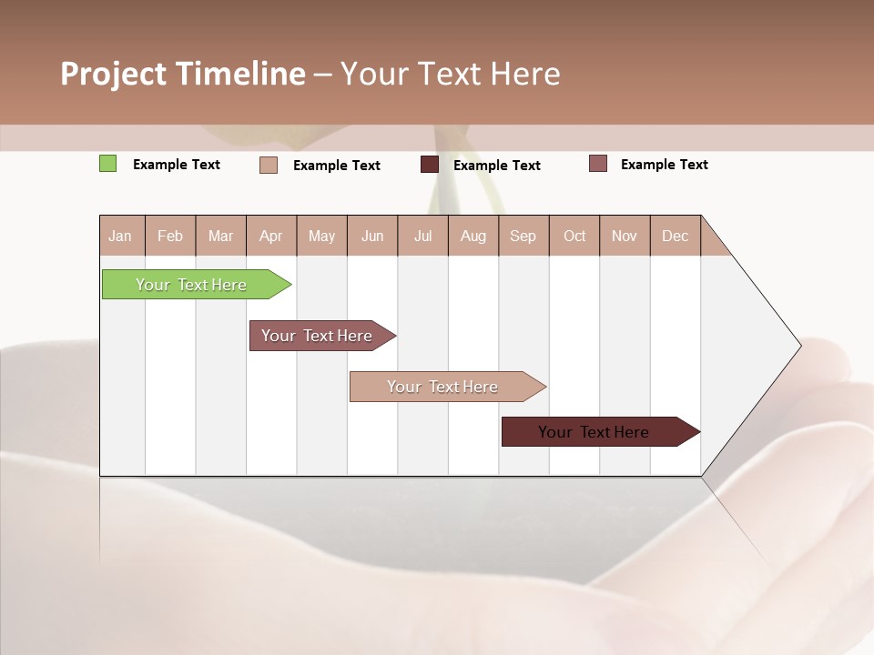 Beginnings Define Lives PowerPoint Template