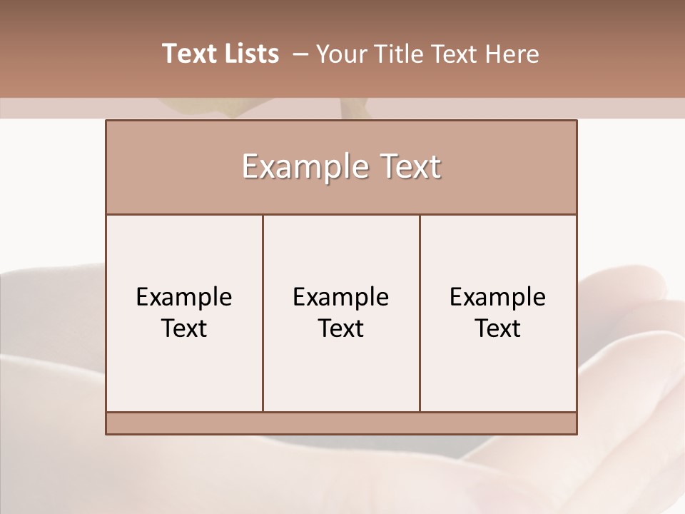 Beginnings Define Lives PowerPoint Template
