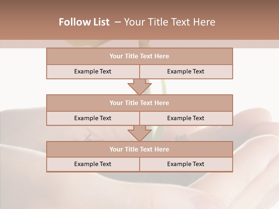 Beginnings Define Lives PowerPoint Template