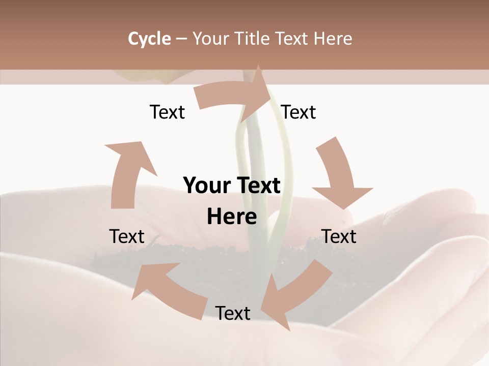 Beginnings Define Lives PowerPoint Template