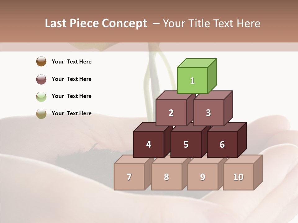 Beginnings Define Lives PowerPoint Template