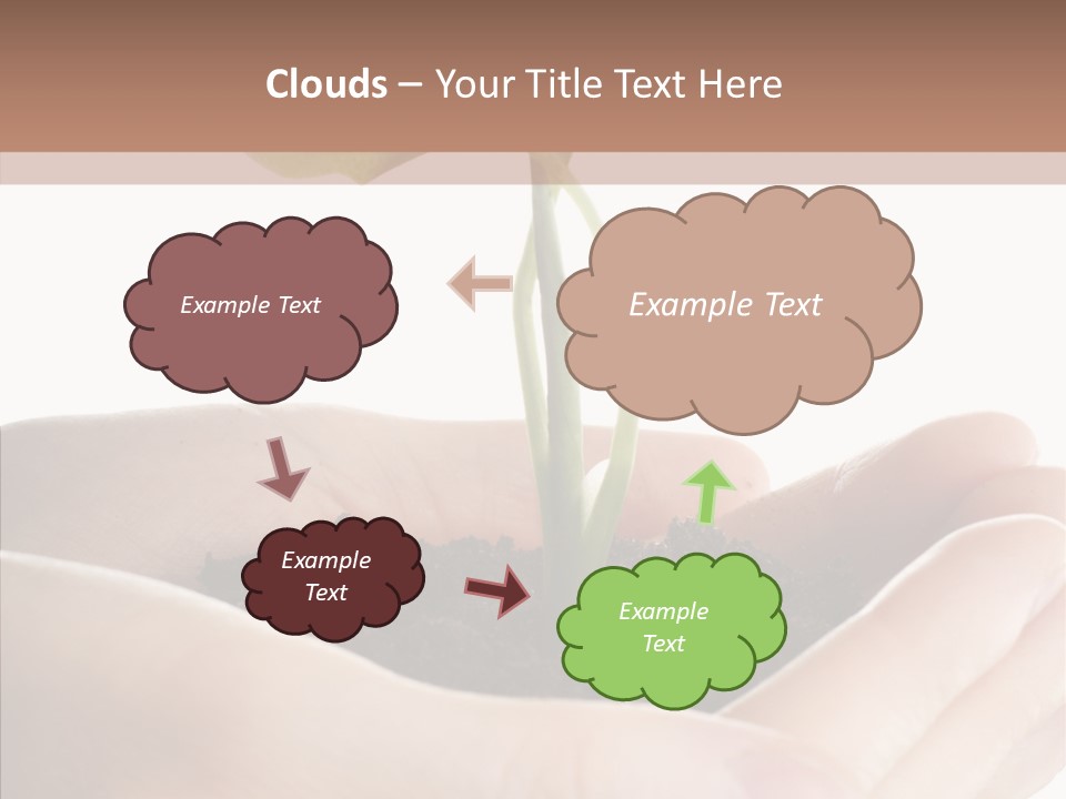 Beginnings Define Lives PowerPoint Template