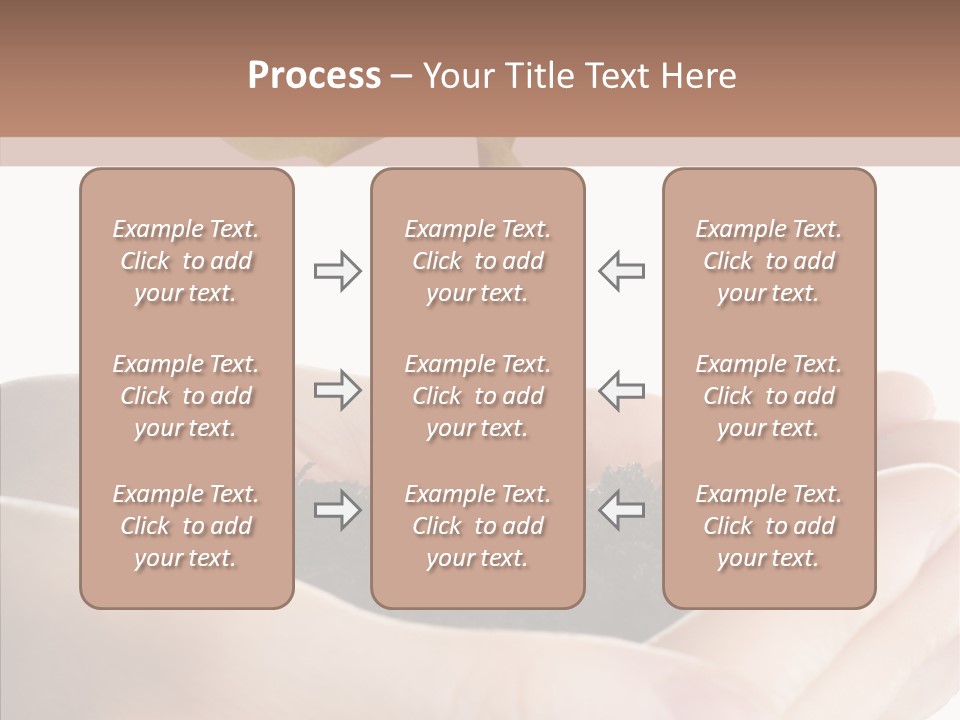 Beginnings Define Lives PowerPoint Template