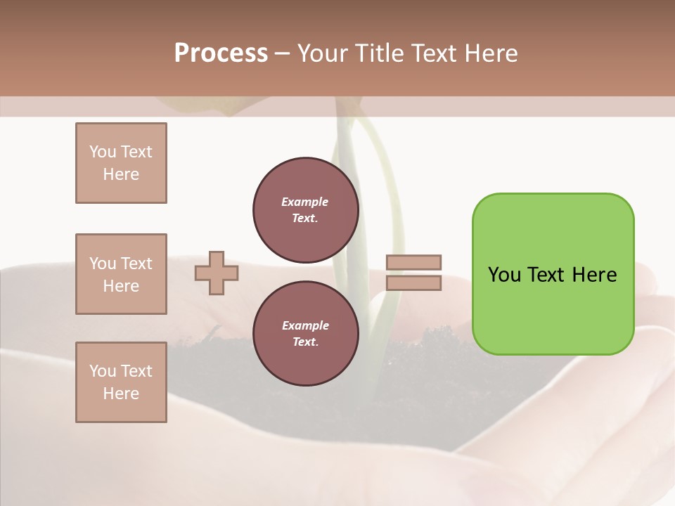 Beginnings Define Lives PowerPoint Template