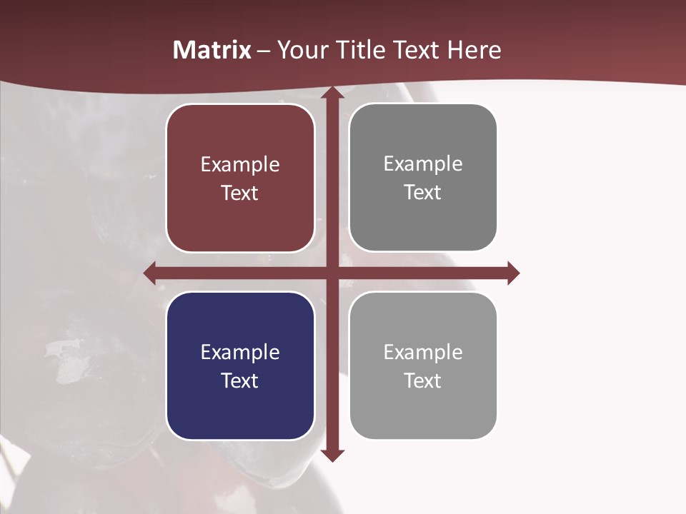 Dessert Autumn Vine PowerPoint Template