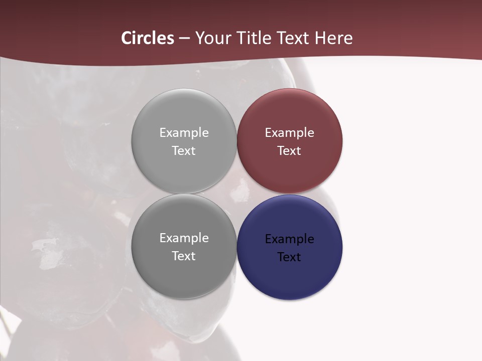 Dessert Autumn Vine PowerPoint Template