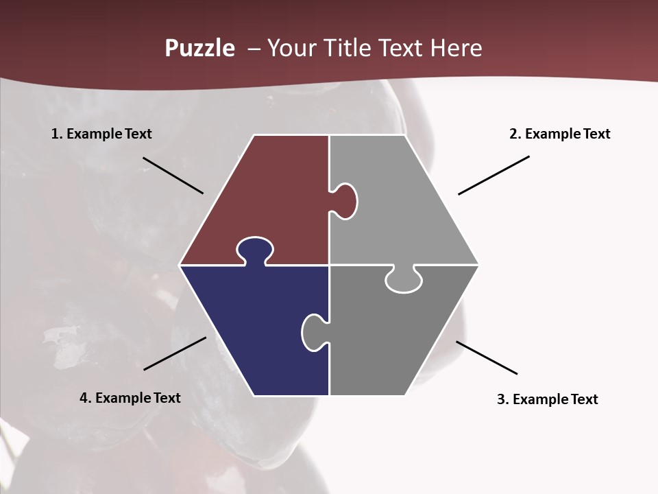 Dessert Autumn Vine PowerPoint Template