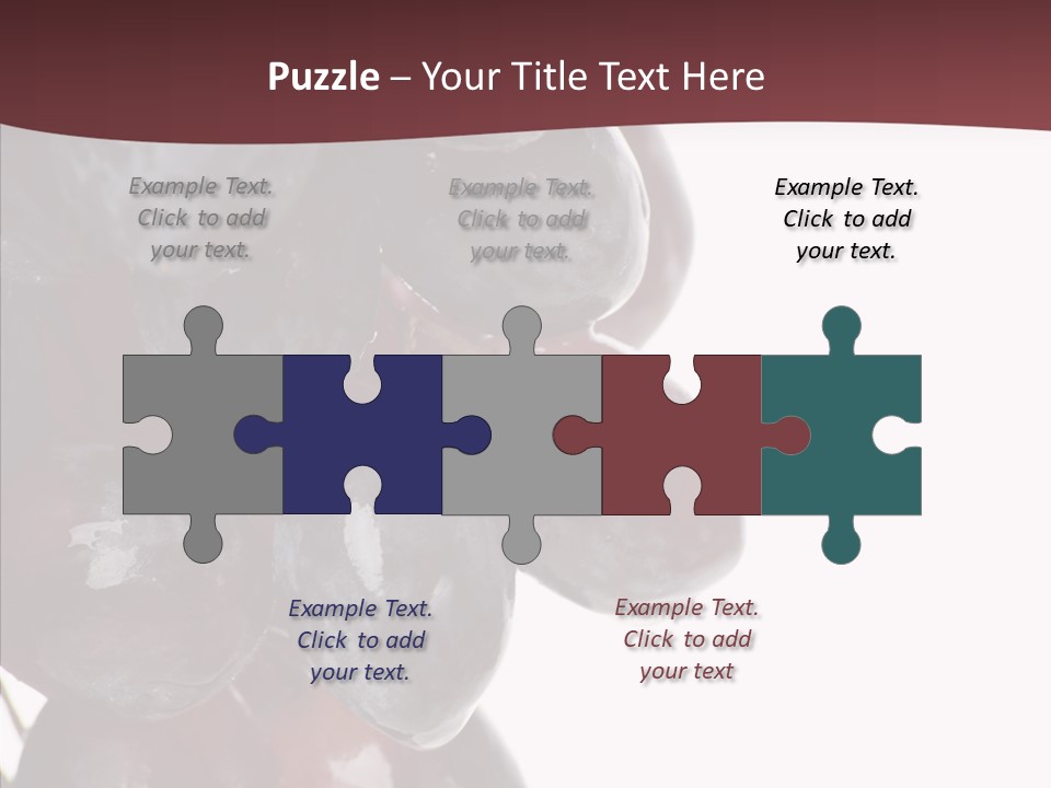 Dessert Autumn Vine PowerPoint Template