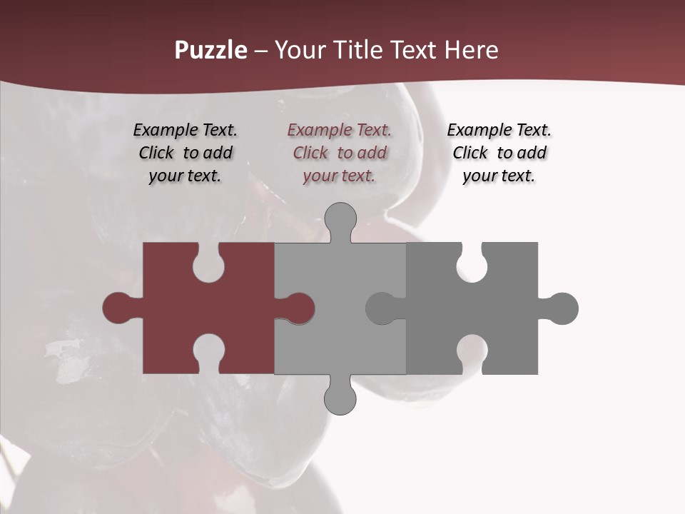 Dessert Autumn Vine PowerPoint Template