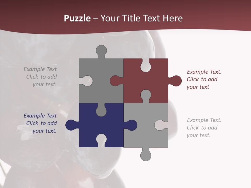 Dessert Autumn Vine PowerPoint Template