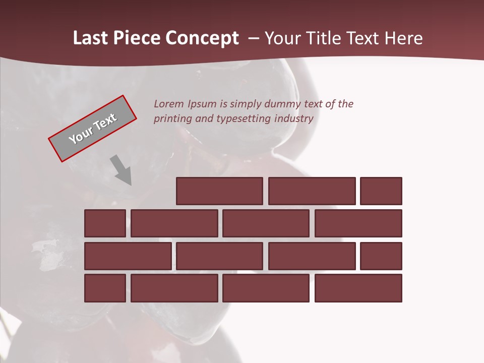 Dessert Autumn Vine PowerPoint Template