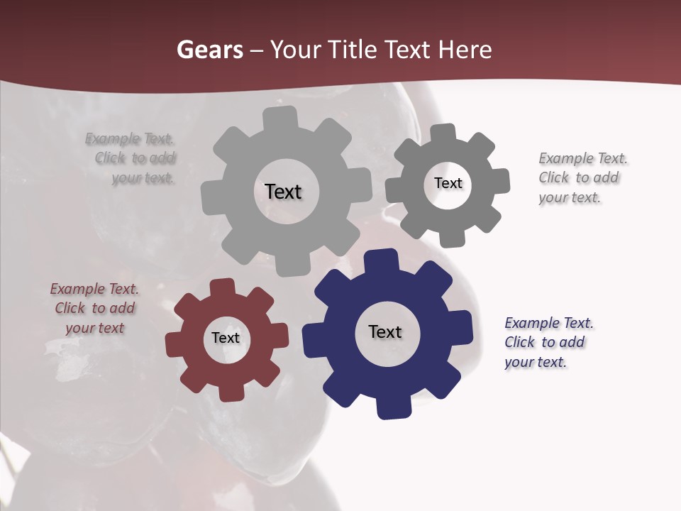 Dessert Autumn Vine PowerPoint Template